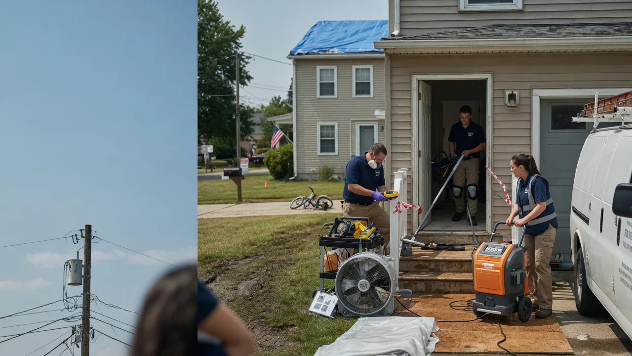 Water Damage Repair in Cambria, WI near me